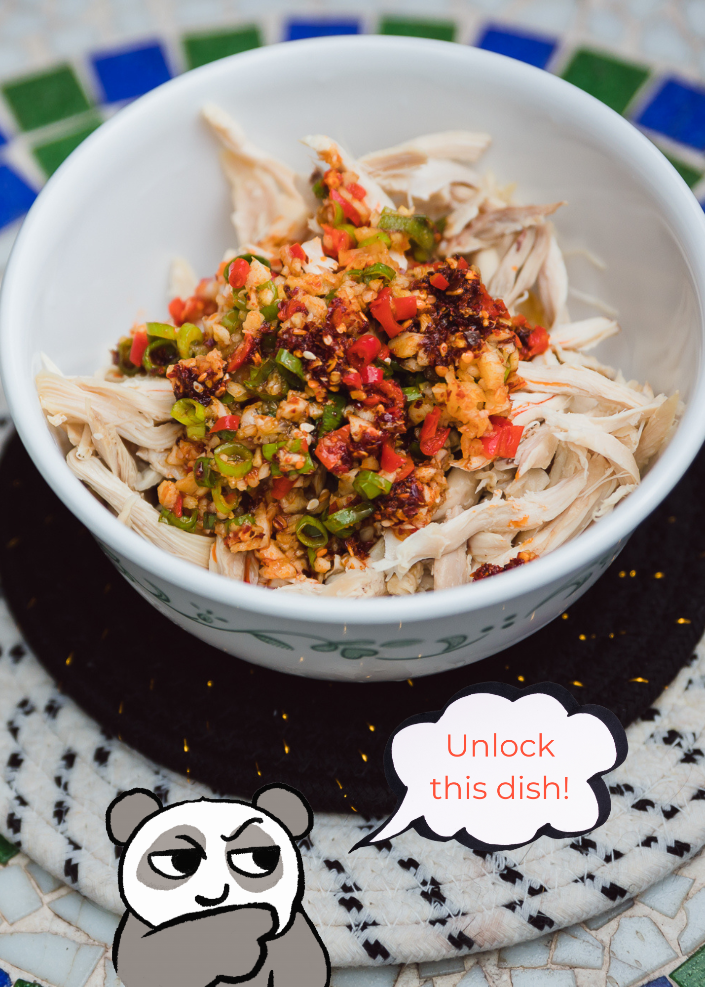 Fish Fragrant Chicken Slivers Recipe Card