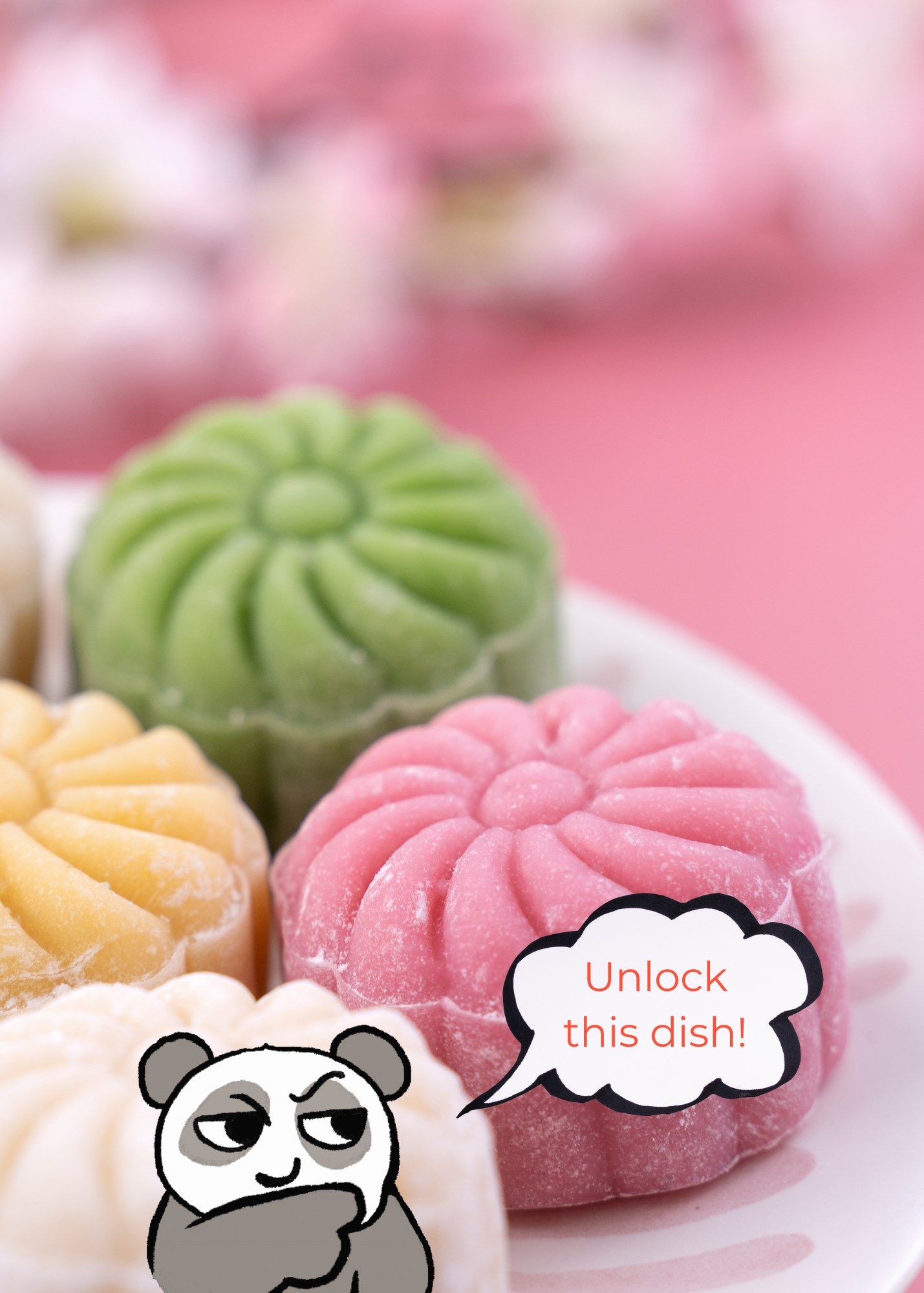 Snow Mooncake Recipe Card
