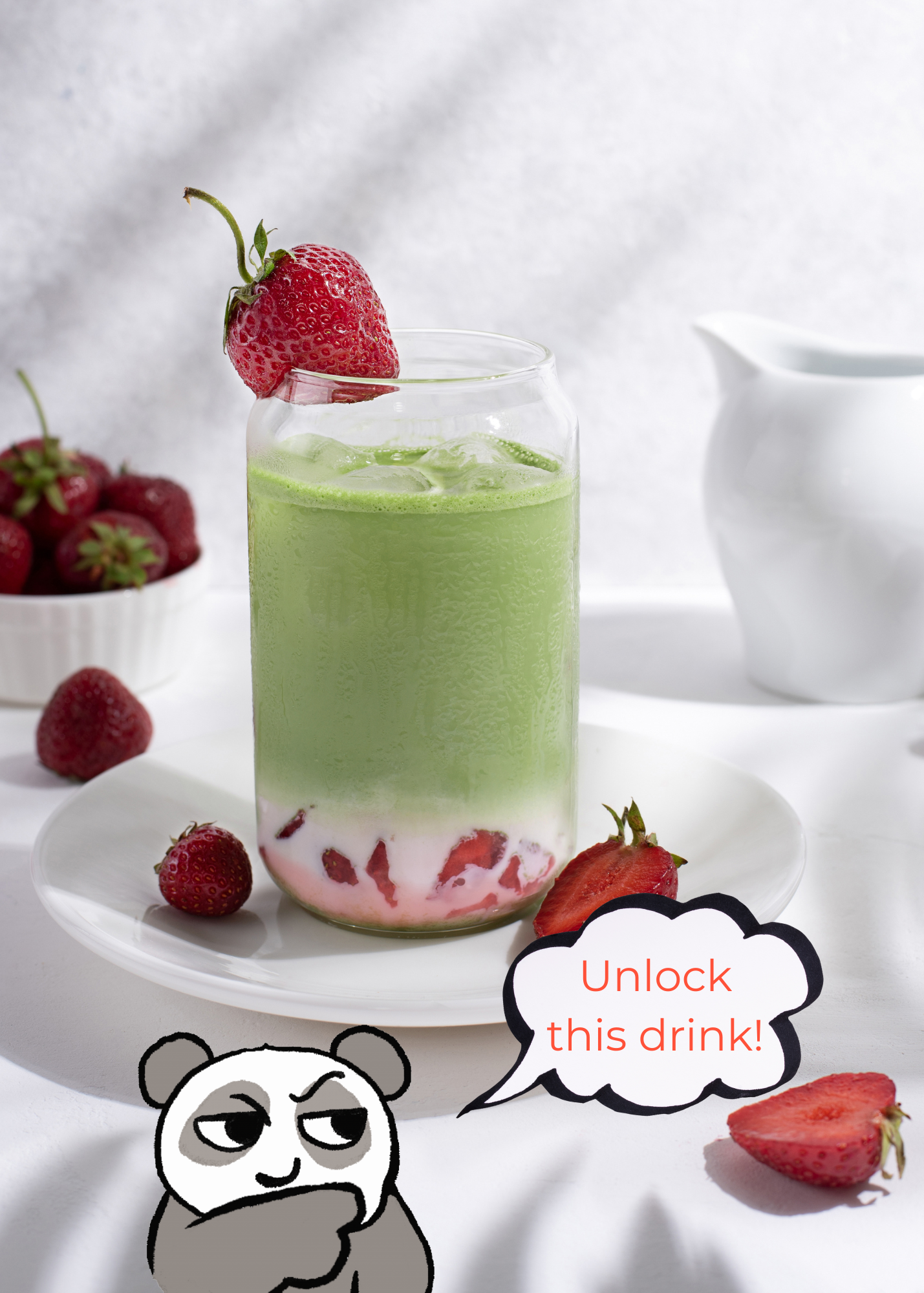 Strawberry Matcha Latte (✨Restocked)