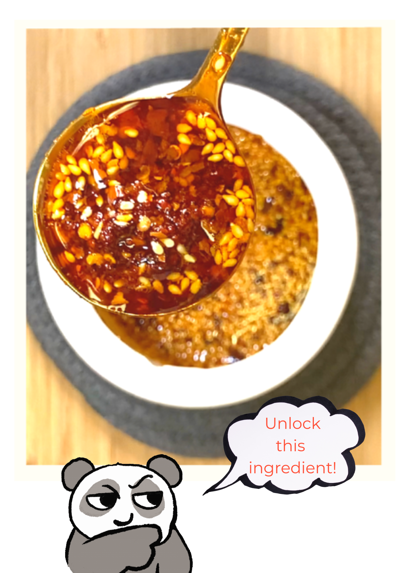 5-Minute Chili Oil Recipe Card (restocked)