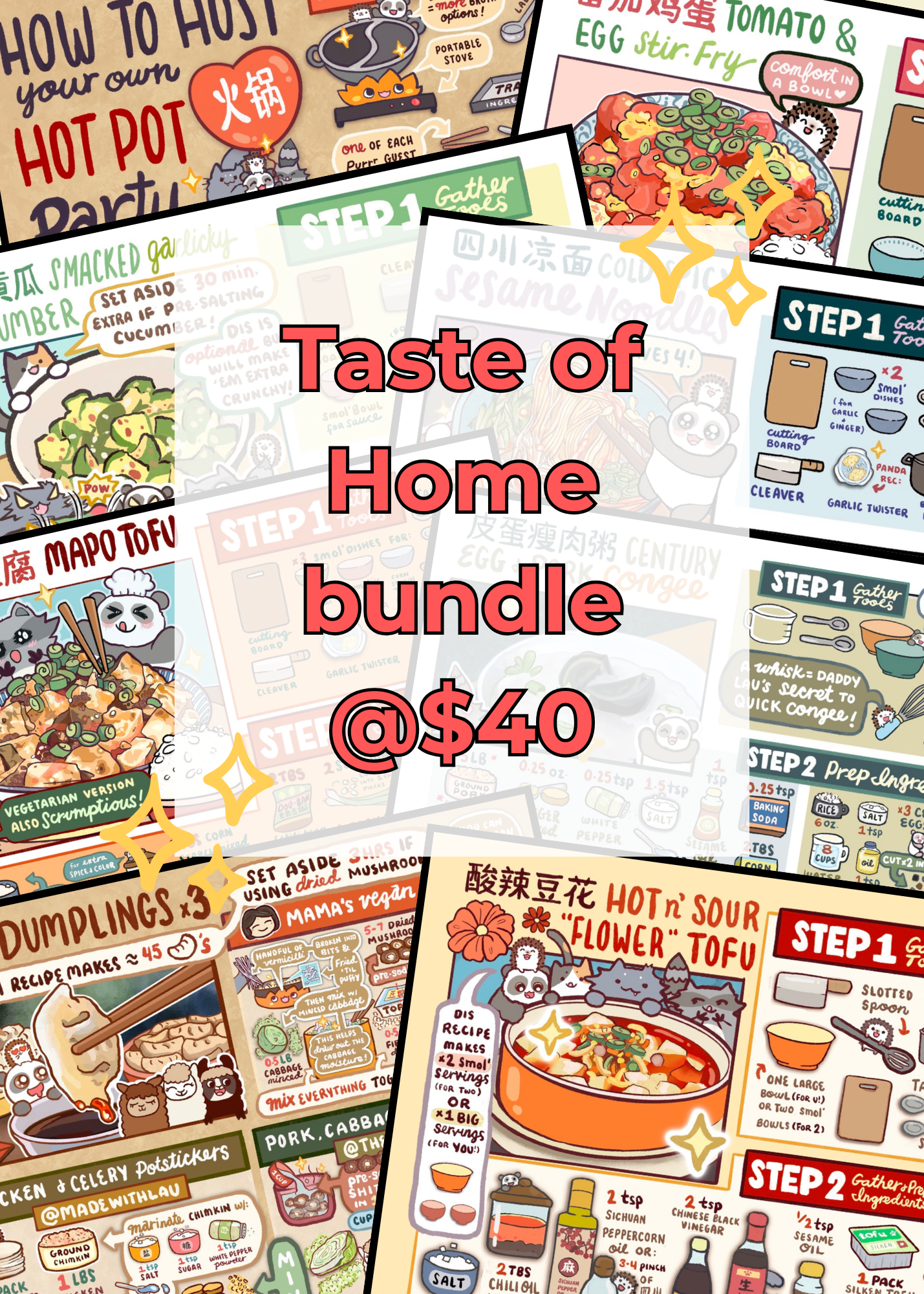 Taste of Home bundle (8 cards)