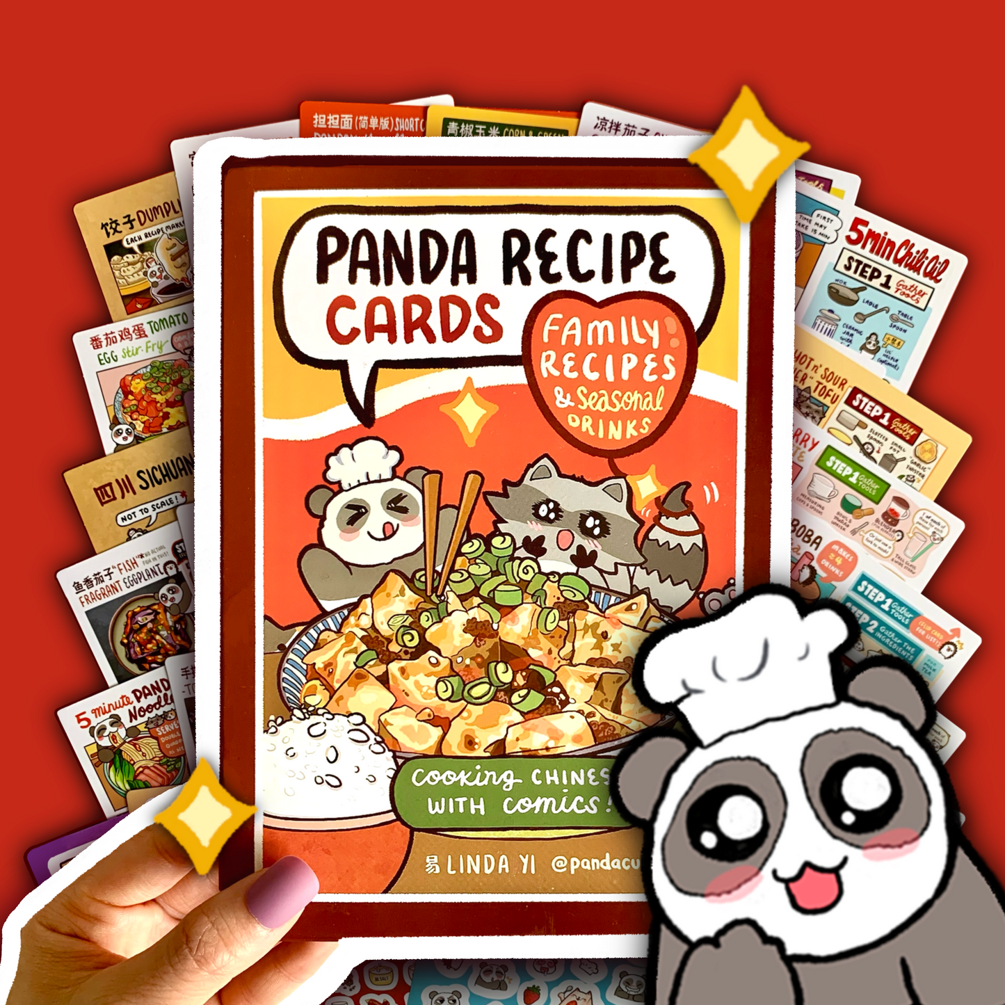 🎉FULL Chinese (Family) Recipe Card Bundle - ALL 35 Cards & Stickers for $45 (Most popular)