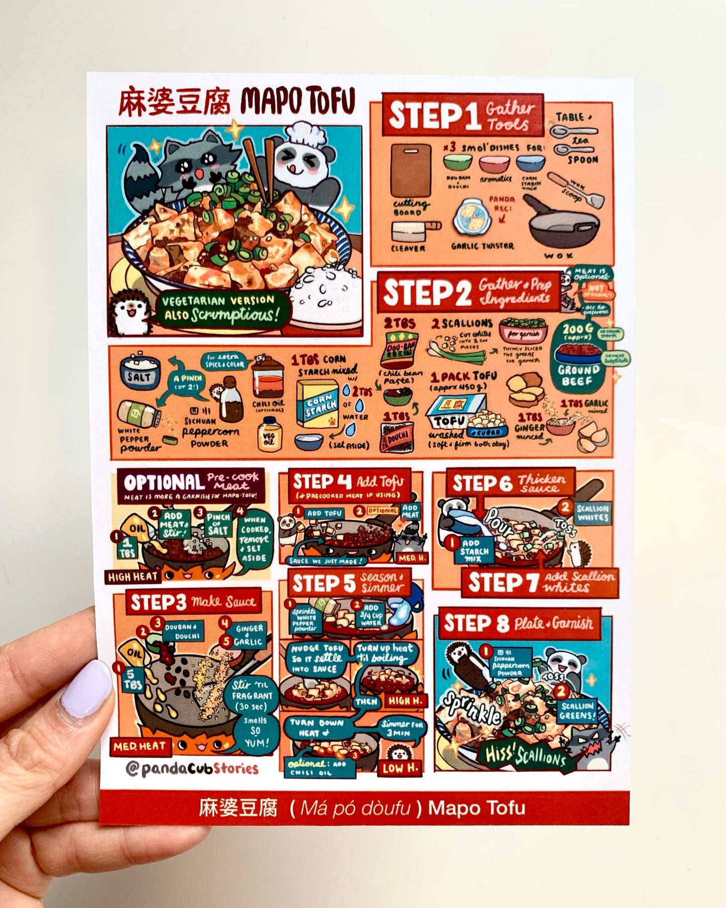 ⚡️Chinese Starter Recipes (x5 Cards) - 5 Bundles Left