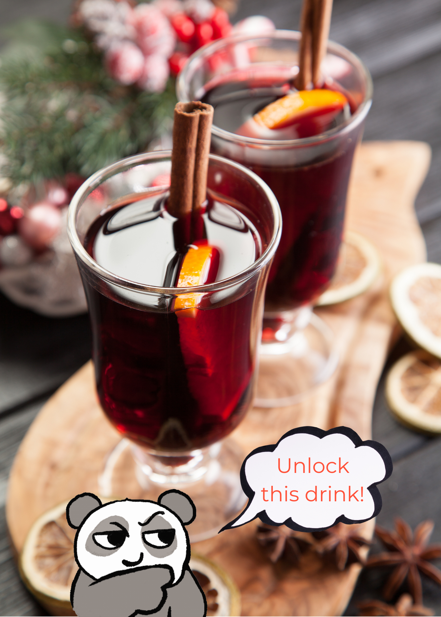 Mulled Wine Recipe Card