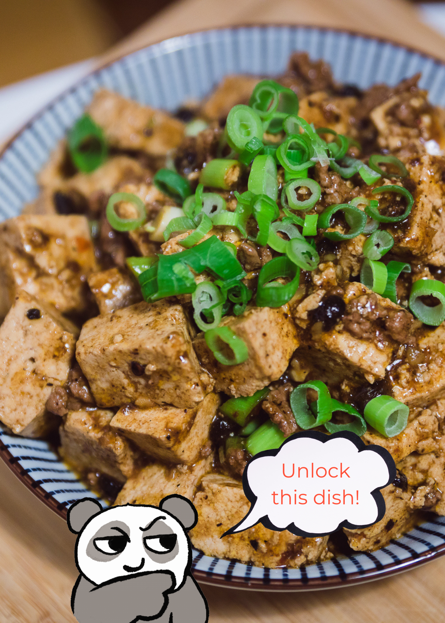 Mapo Tofu Recipe Card