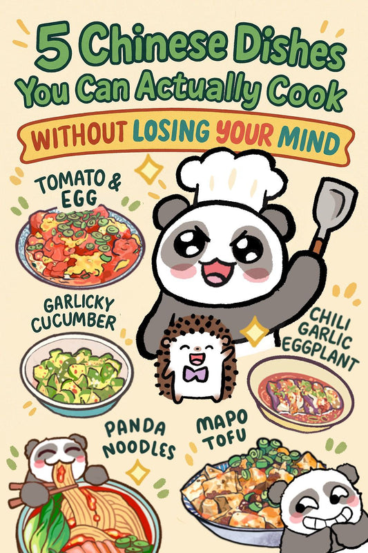 🌟NEW BUNDLE: Chinese Starter Recipes (x5 Cards) - Limited Stock